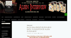 Desktop Screenshot of alieninterview.org